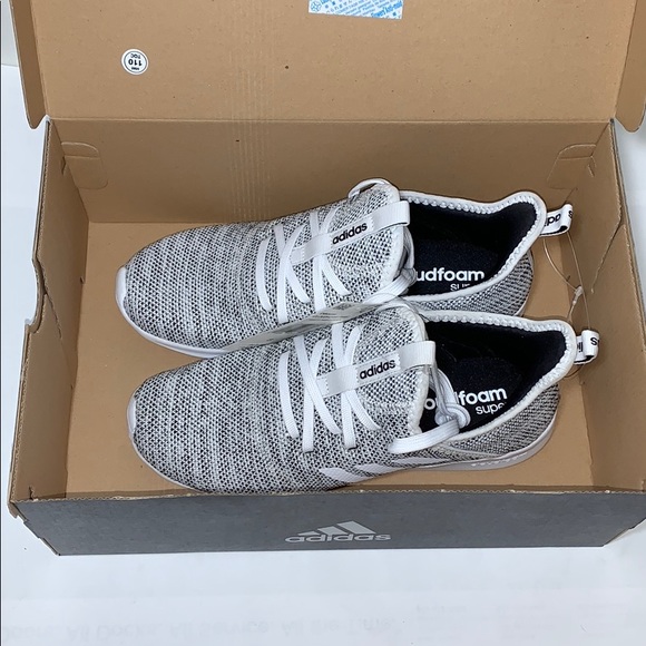 ADIDAS CloudFoam Pure Running Sneakers, Gray NIB - Picture 6 of 14